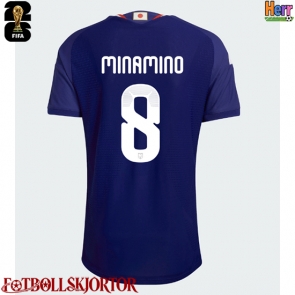 Japan Takumi Minamino #8 Hemmatröja VM 2026 Kortärmad